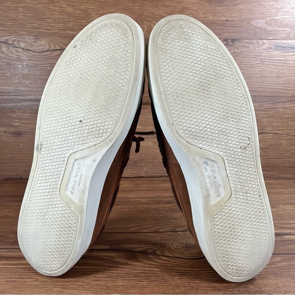 Cole Haan Grandpro Rally Brown Suede Moccasins Slippers Men’s Size 10 - Picture 9 of 11